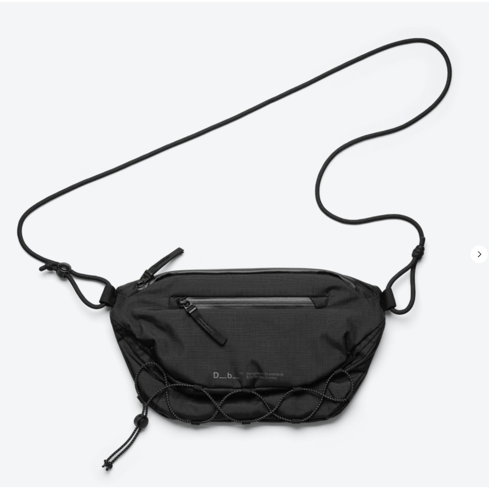 Db Roamer Pro Sling Bag 6L Black Out Technical Crossbody Gorpcore Travel Bag